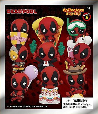 Marvel Deadpool Series 4 Foam Bag Clip