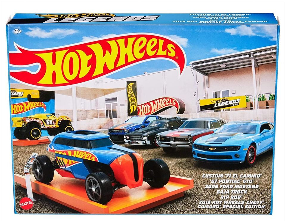 Hot Wheels Legends 6 collector cars Theme Pack