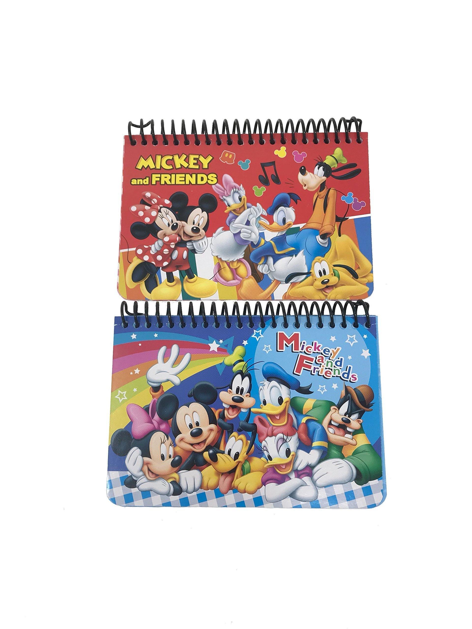 [SET OF 2] Disney Mickey Mouse and Friends Autograph Book