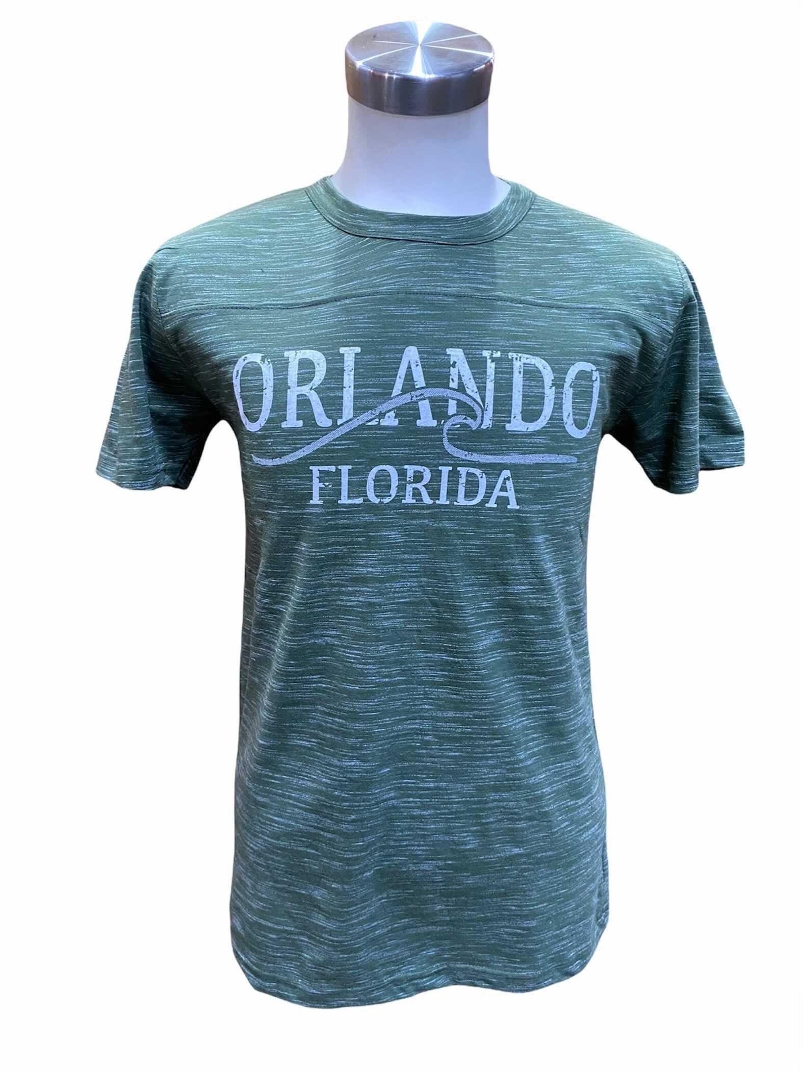 Short Sleeves Unisex Army Green T-Shirt