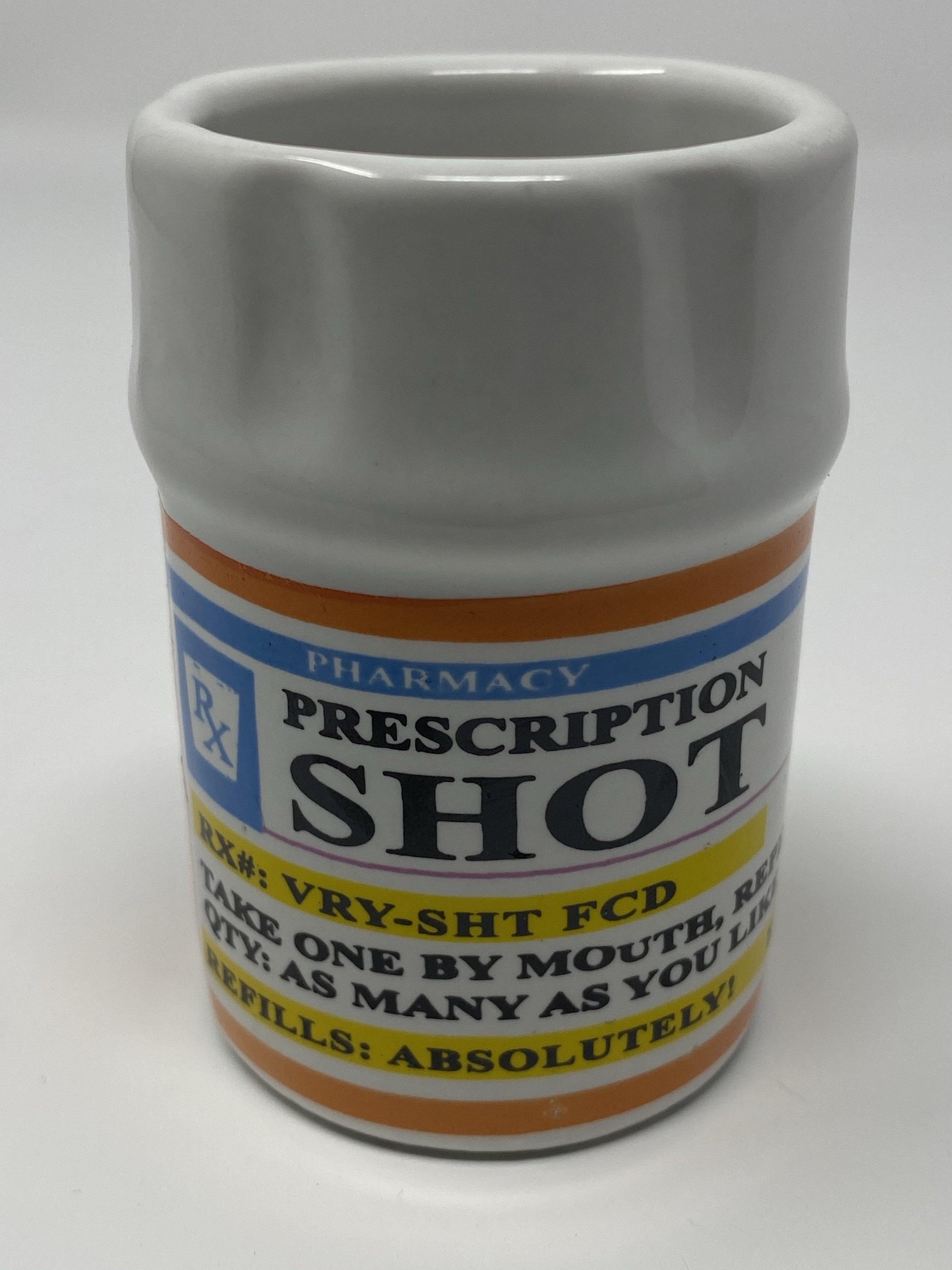 Shot Glasses - Prescription Pill Bottle Shot Glass