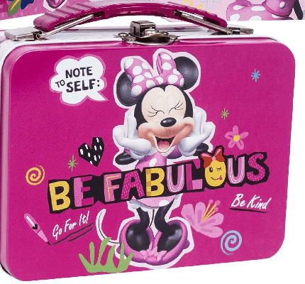 Small Embossed Minnie Mouse Tote Box