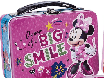 Small Embossed Minnie Mouse Tote Box