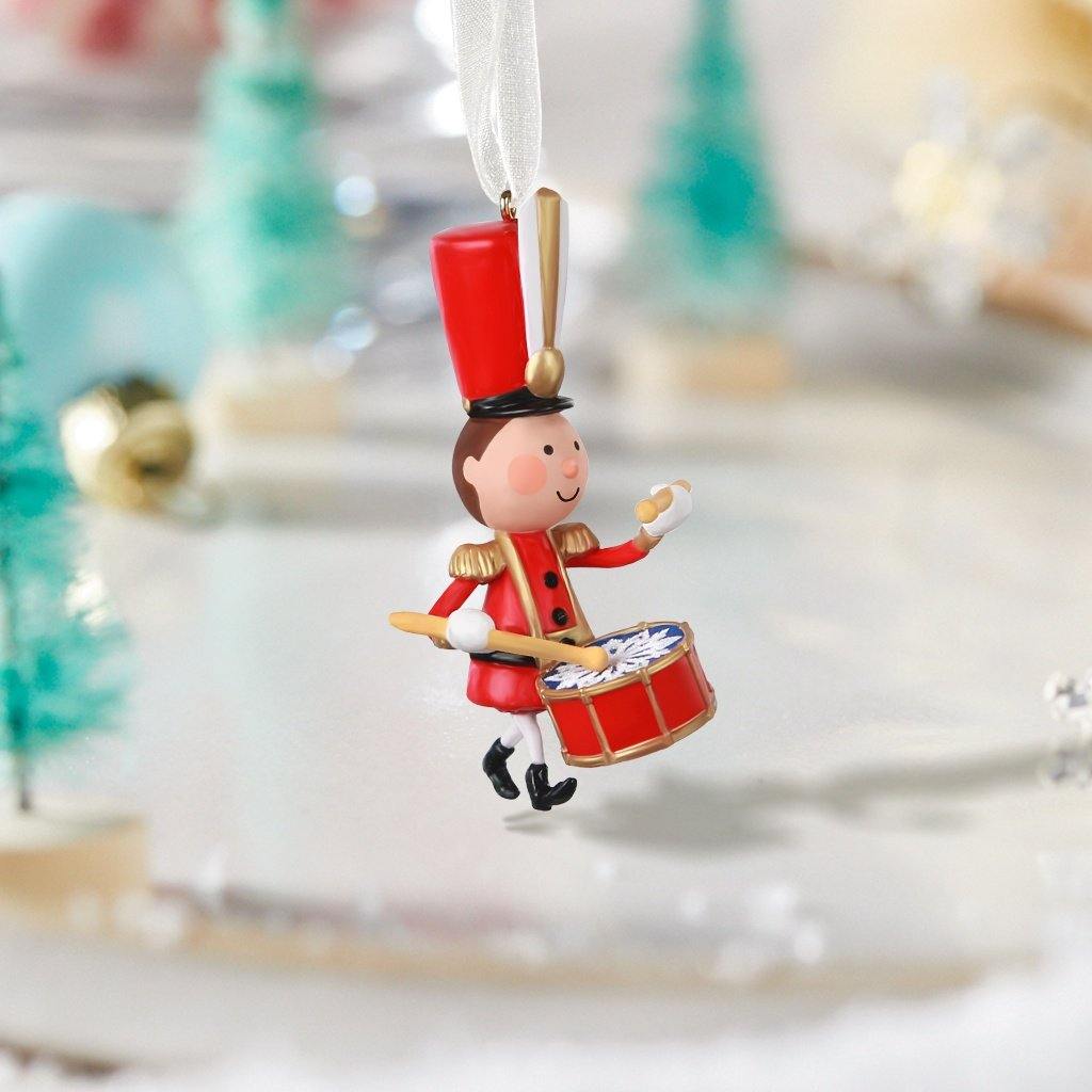 Snappy Snare Drum Toy Soldier Ornament