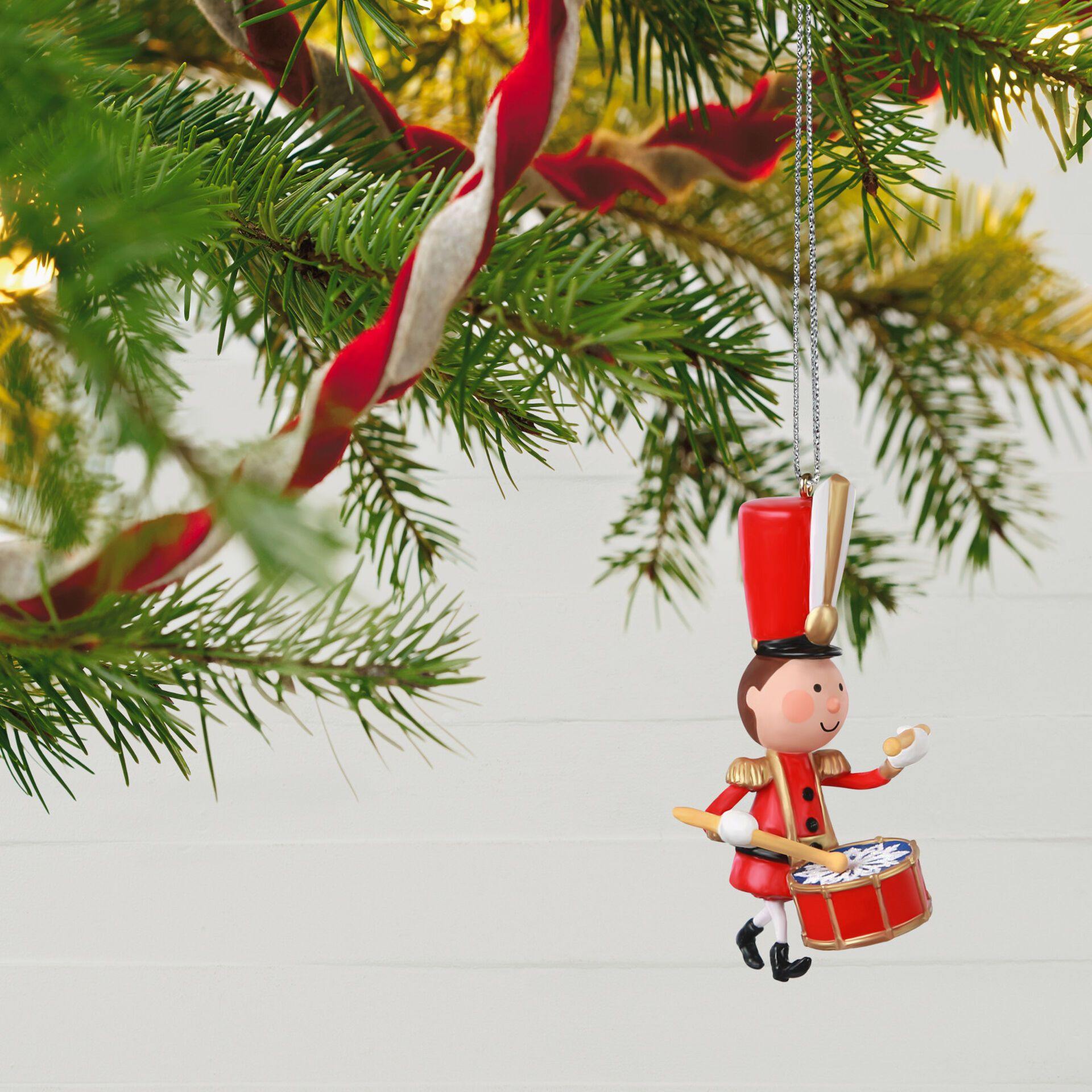 Snappy Snare Drum Toy Soldier Ornament