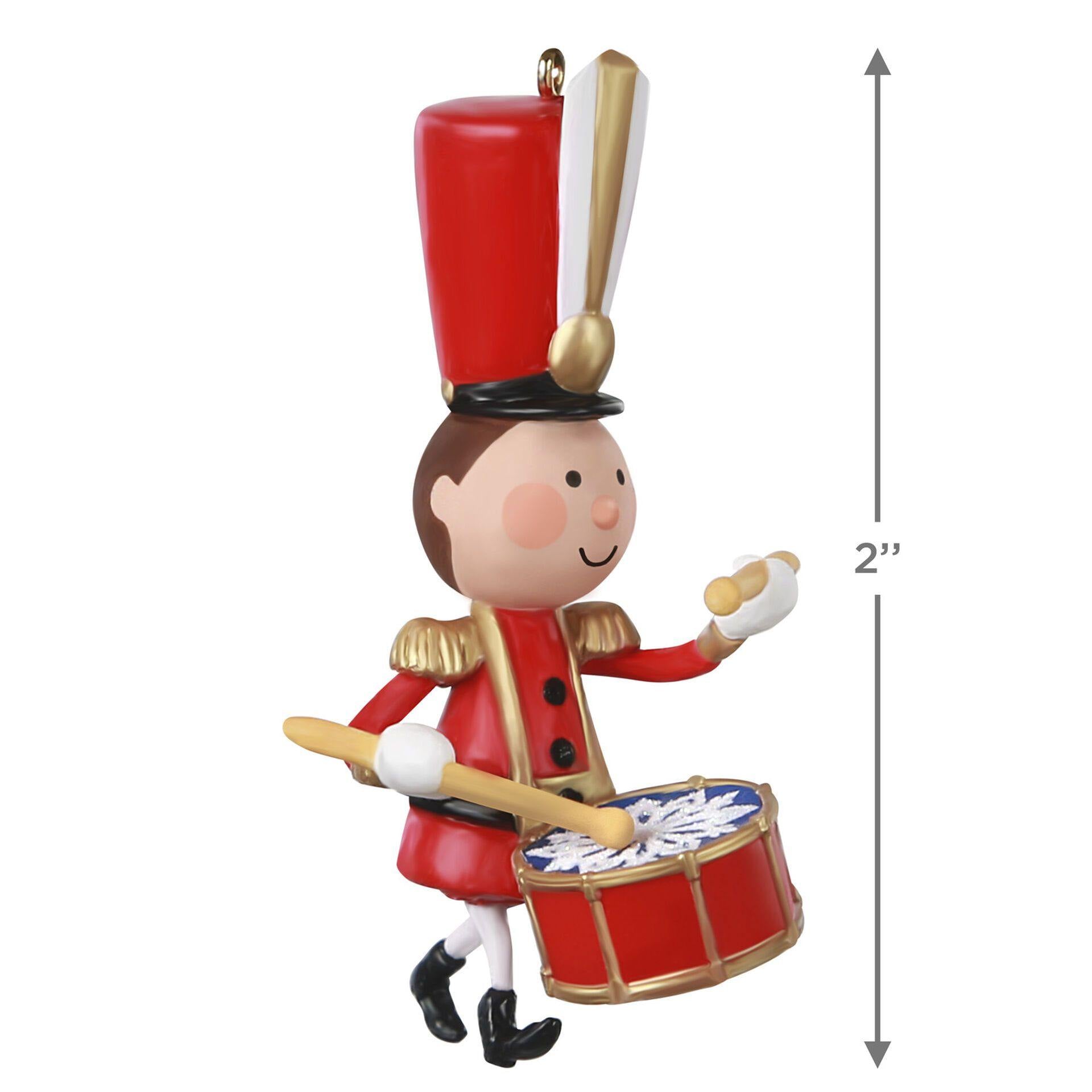 Snappy Snare Drum Toy Soldier Ornament