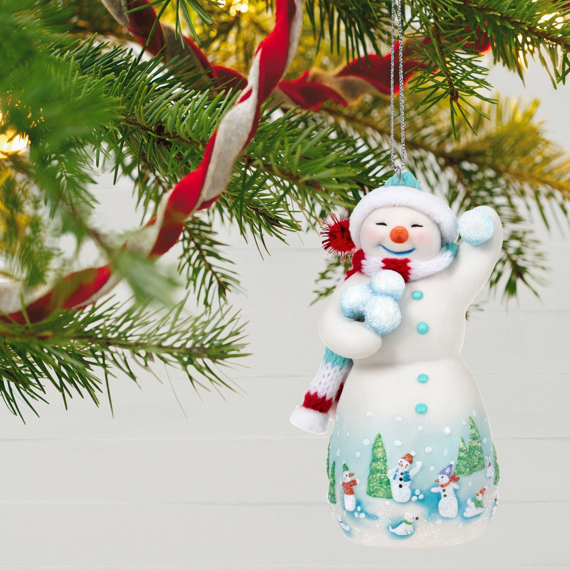 Snowtop Lodge Whittaker Q. Snowden Porcelain Ornament