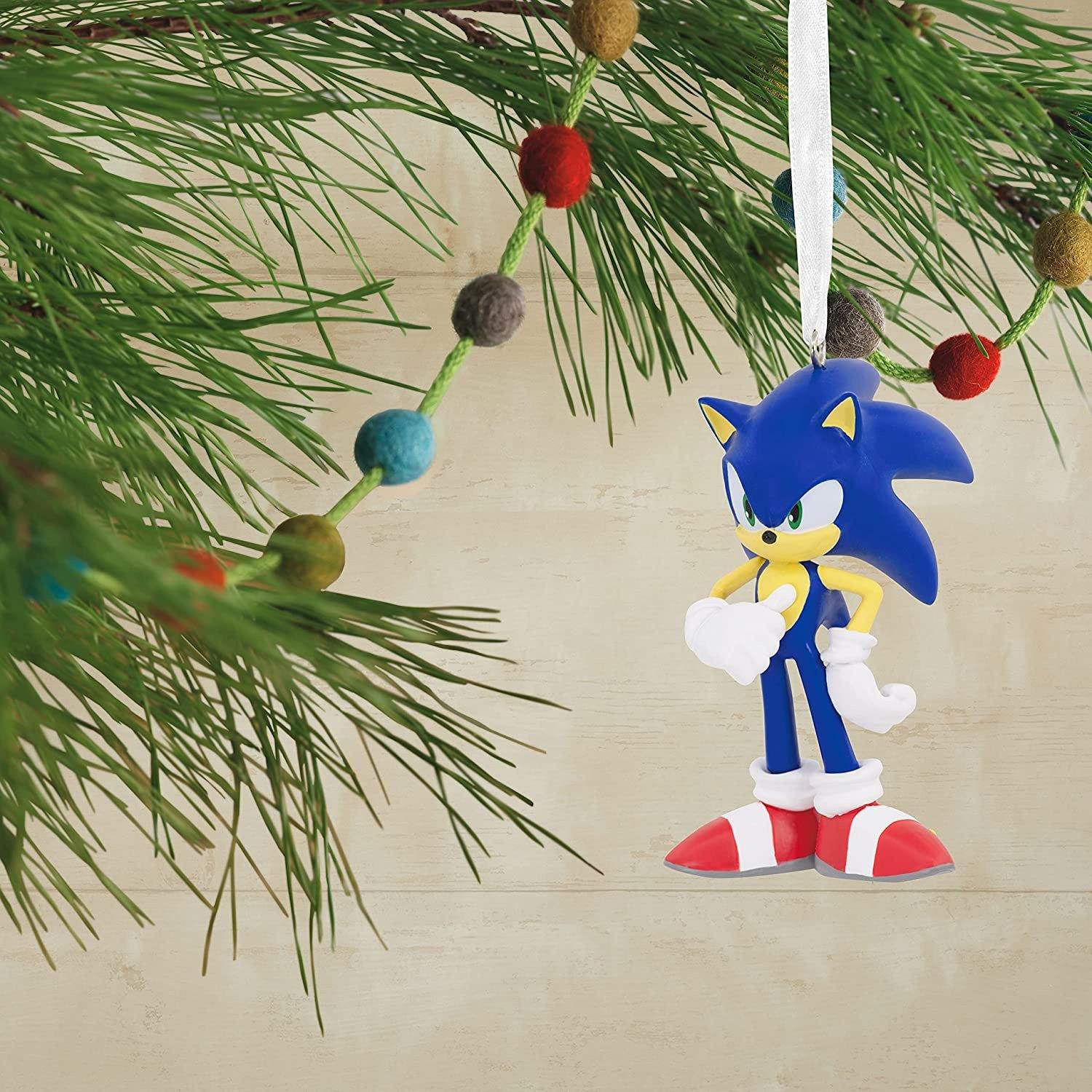 Sonic The Hedgehog Christmas Ornament