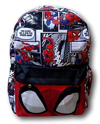 SPIDER MAN LARGE  16 inch BACK PACK BIG FACE