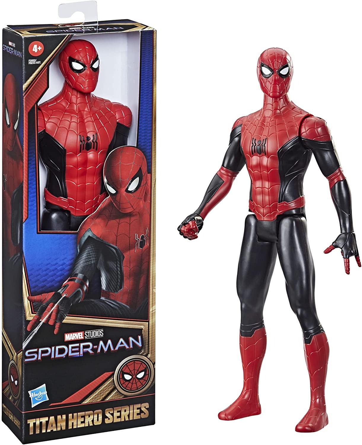 Spider-Man Titan Hero Series Black and Red Suit