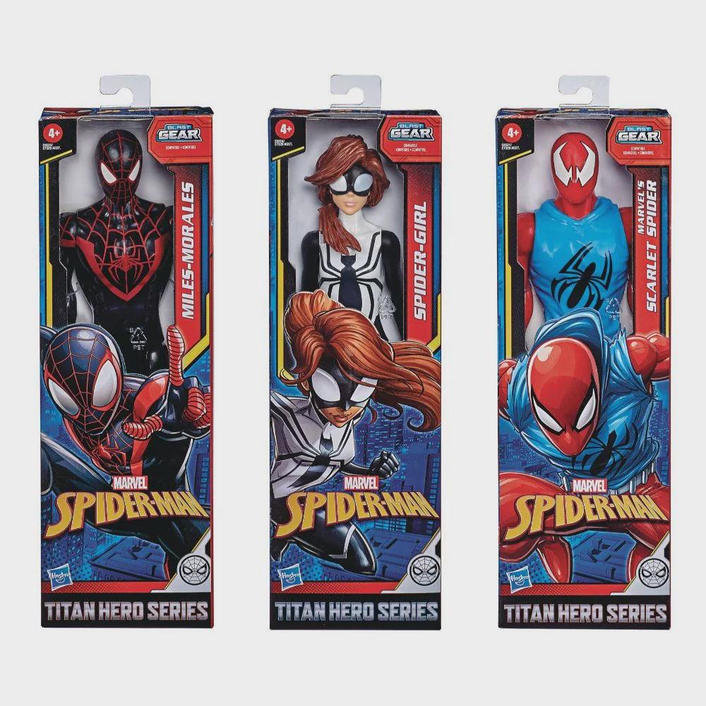 Spider-Man Titan Hero Series Blast Gear Web Warriors Assorted