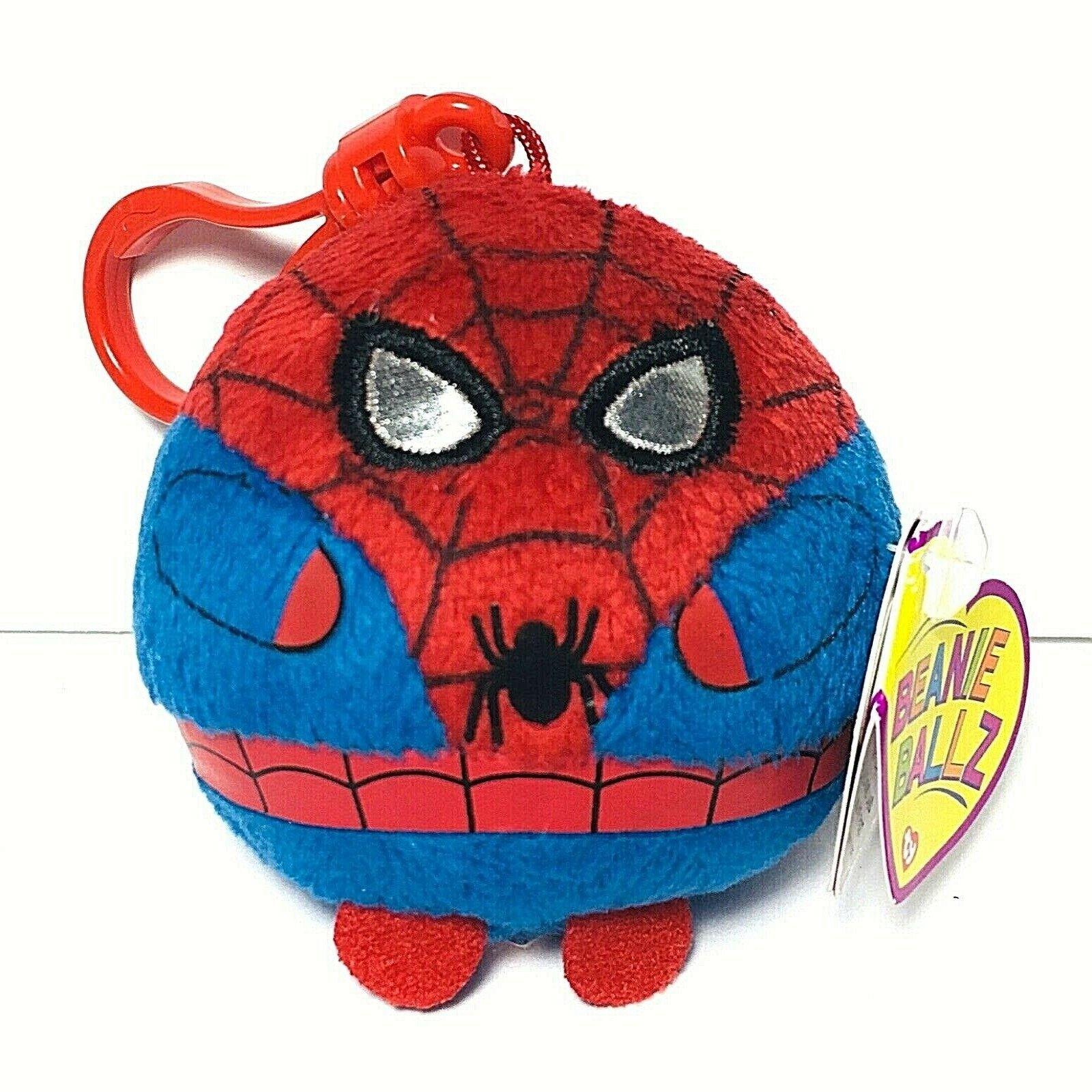 Spiderman Plush Clip 3"
