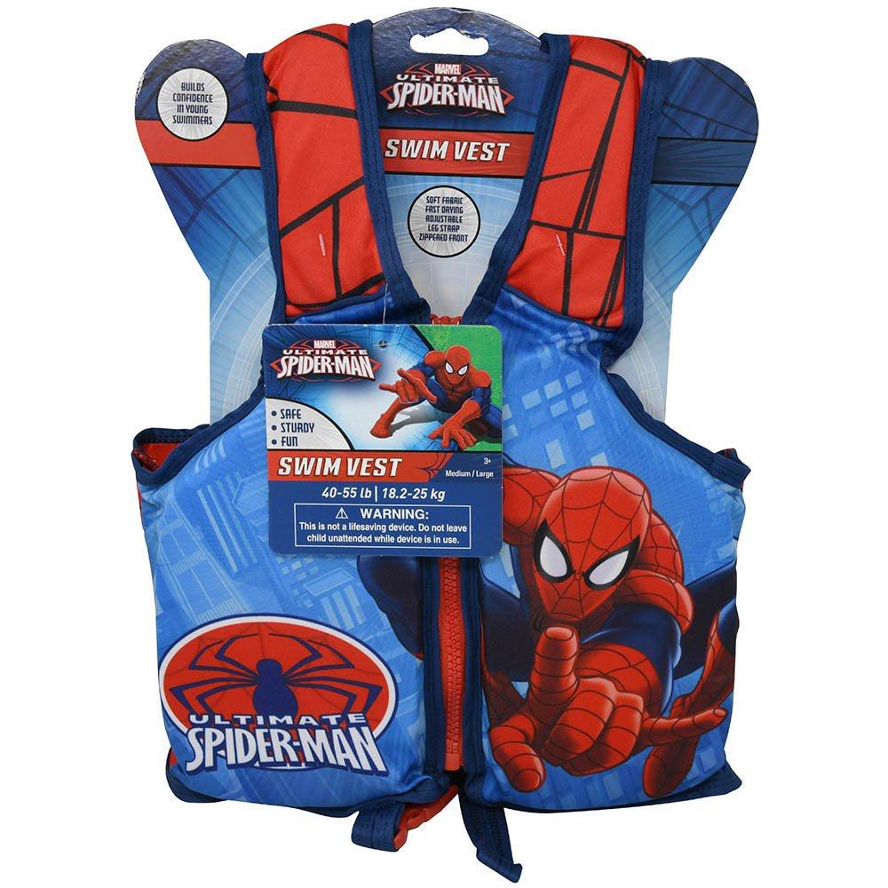 Spiderman Swim Vest 9.5 x 2.25 x 14