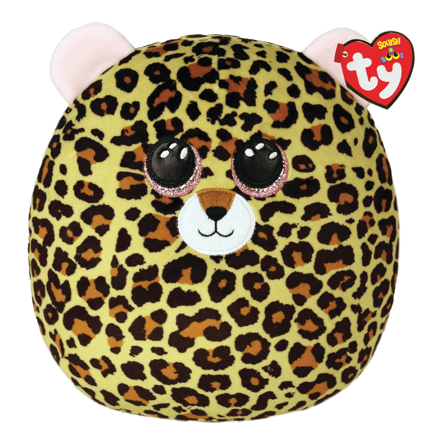 Squish-a-Boo Livvie Leopard  Large 14"