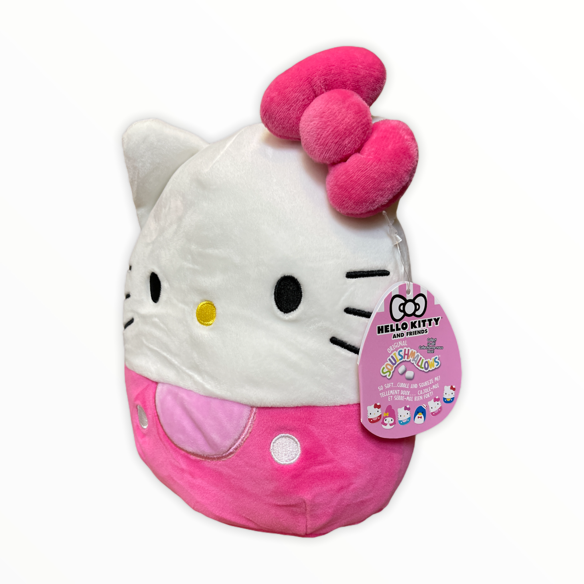 Squishmallow Pink Hello Kitty 8" Plush