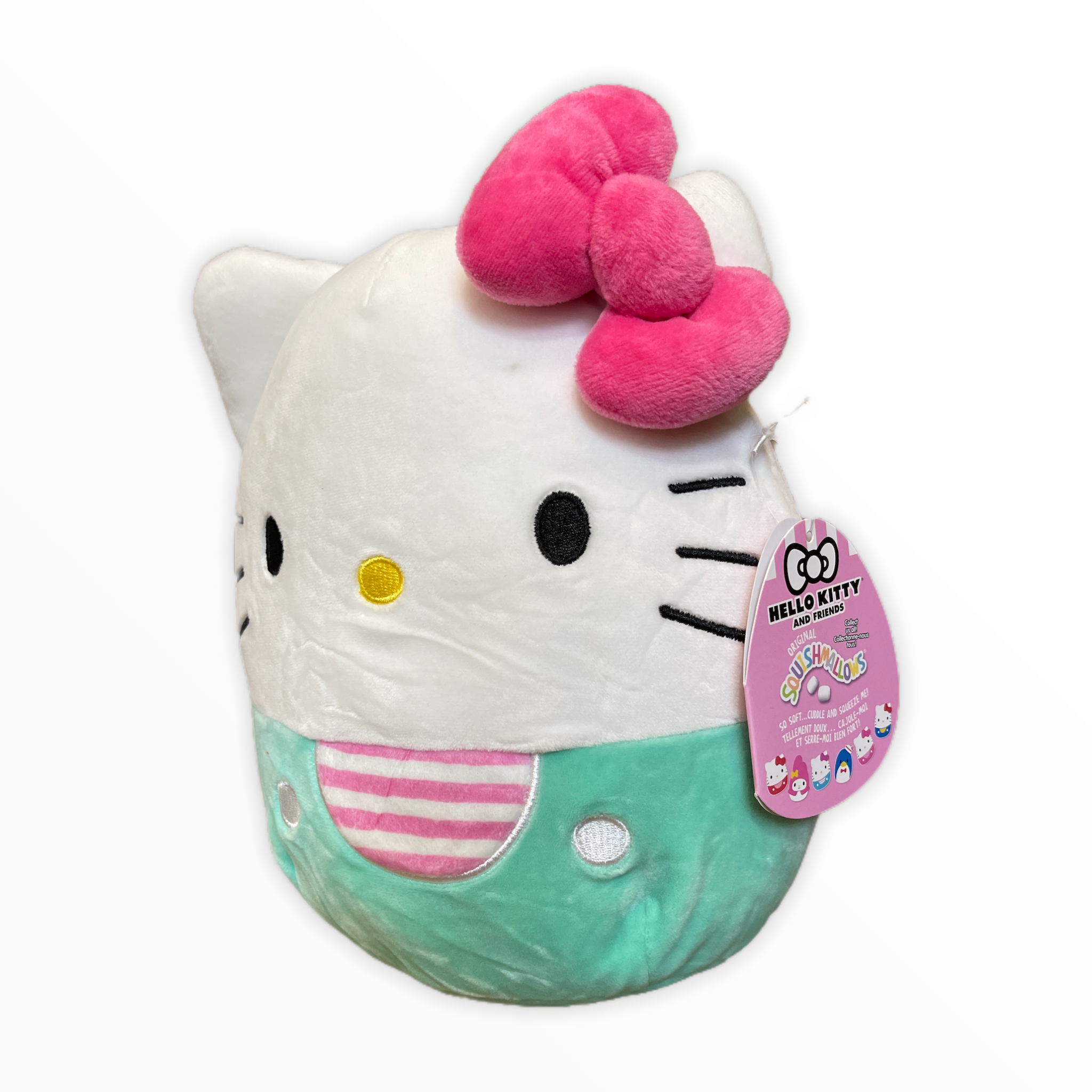 Squishmallow Teal Hello Kitty 8" Plush