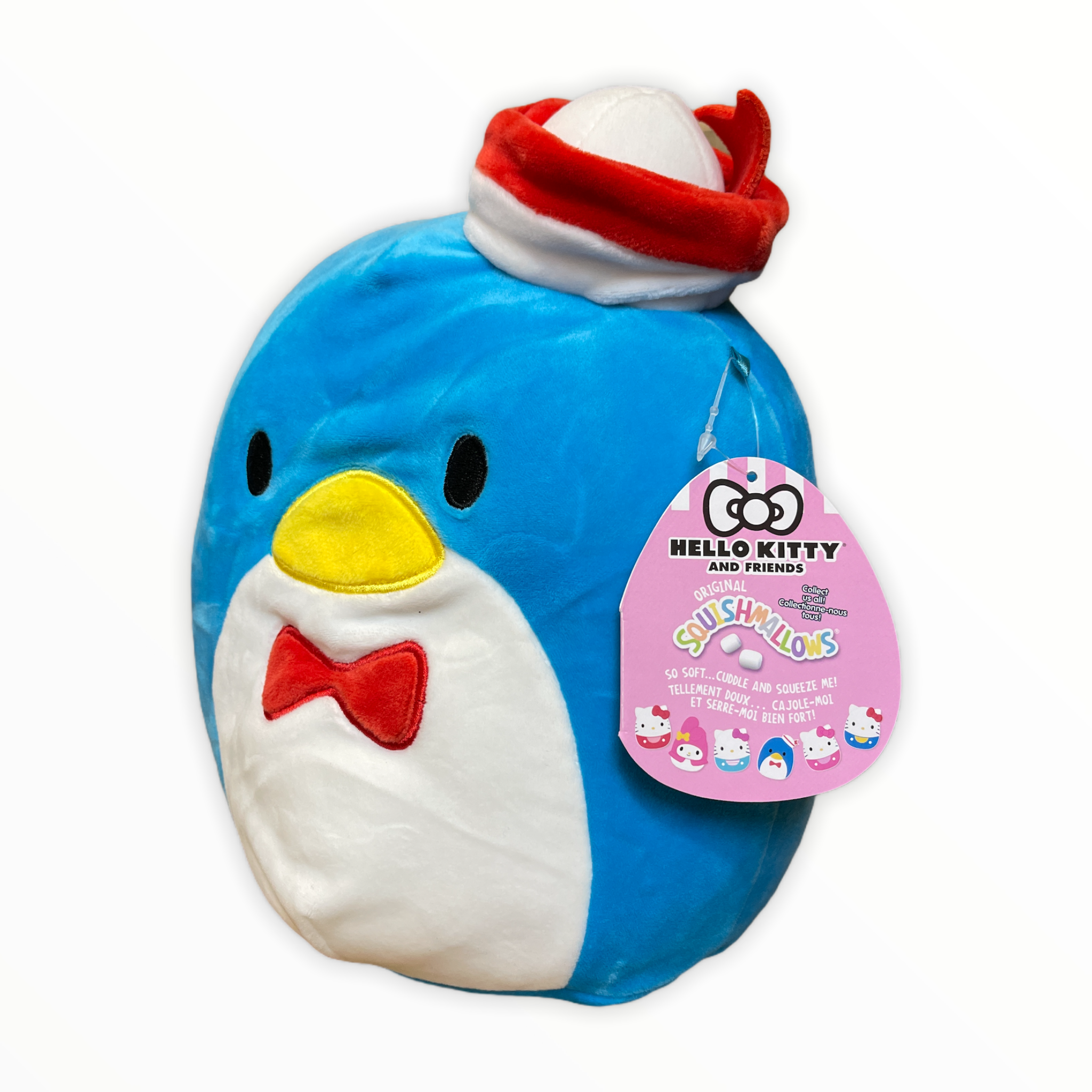 Squishmallow Tuxedo Sam Hello Kitty 8" Plush