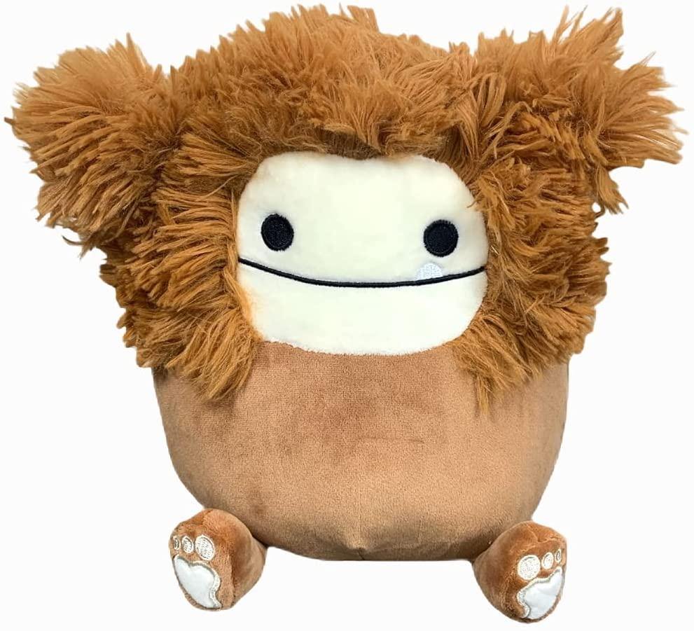Squishmallows Official Kellytoy Benny The Bigfoot Squishy Soft Plush Toy Animal (8 Inches)