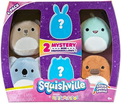 Squishville Mini Squishmallows 6-Pack Plushes