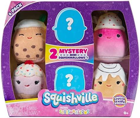 Squishville Mini Squishmallows 6-Pack Plushes