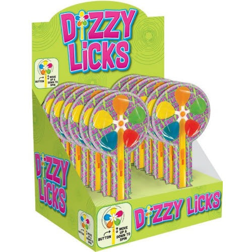 DIZZY LICKS LOLLIPOPS CANDY