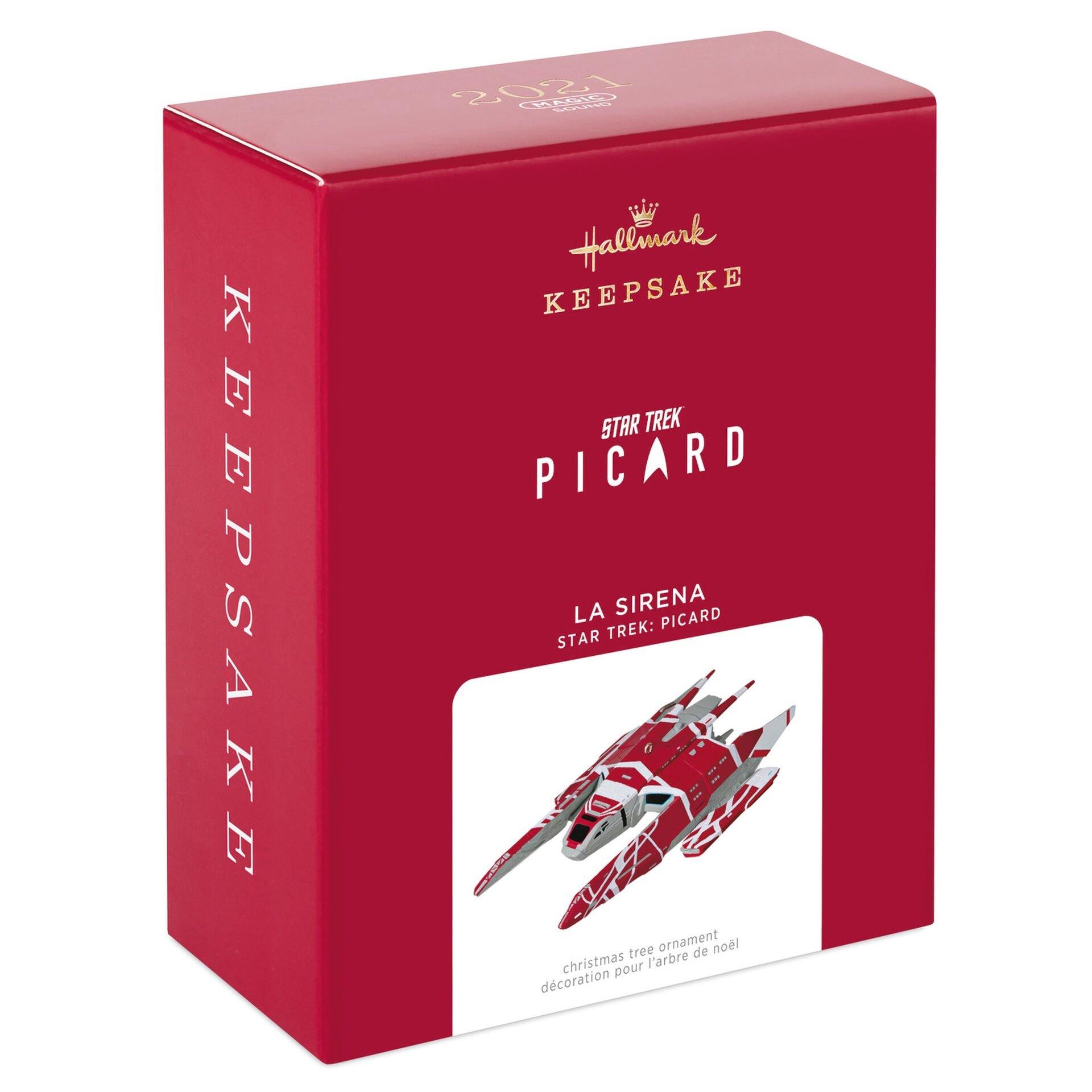 Star Trek: Picard La Sirena Ornament With Sound