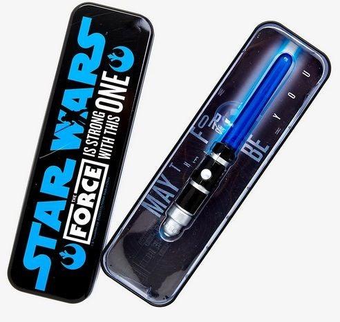 Star Wars Blue Lightsaber Light-Up Pen