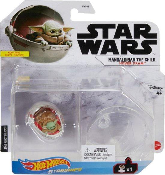 Star Wars - Hot Wheels The Child Hover Pram - White