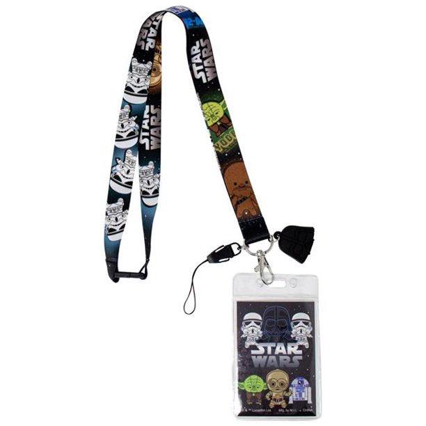 Star Wars Lanyard With Darth Vader Soft Touch Dangle