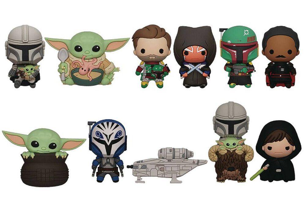 Star Wars Mandalorian 3D Foam Bag Clip Series 2