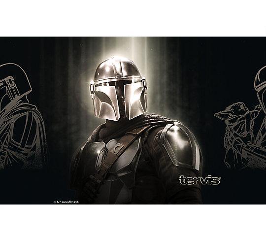 Star Wars Mandalorian - Chrome Mandalorian Tervis Stainless Steel 20oz