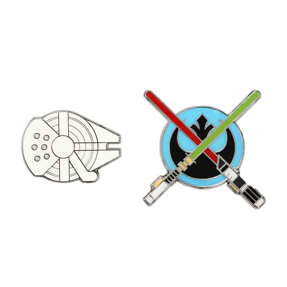 Star Wars Rebel Empire Characters Lapel Pins & Lanyard Box Set