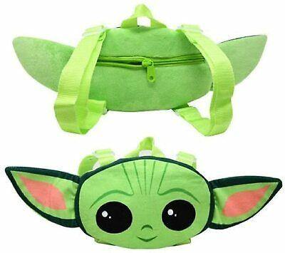 Star Wars "The Child" Baby Yoda Head Shaped Plush Backpack 14-16"