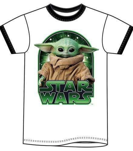 Star Wars The Child Little & Big Boys Ringer  T Shirt