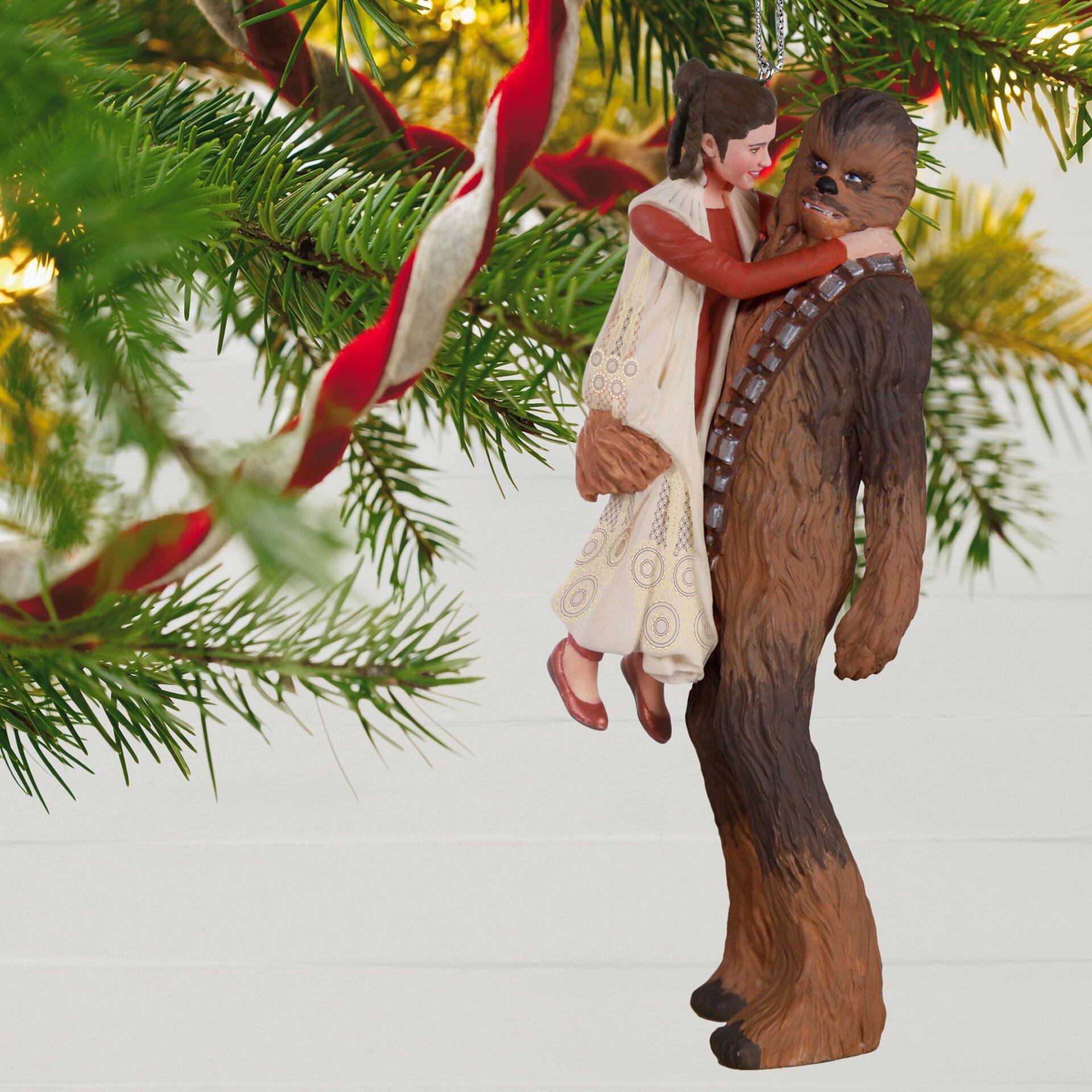 Star Wars: The Empire Strikes Back Princess Lei And Chewbacca  Ornament