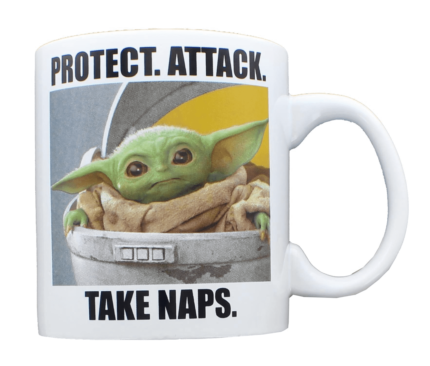 Star Wars The Mandalorian The Child Take Naps 20oz Ceramic Mug