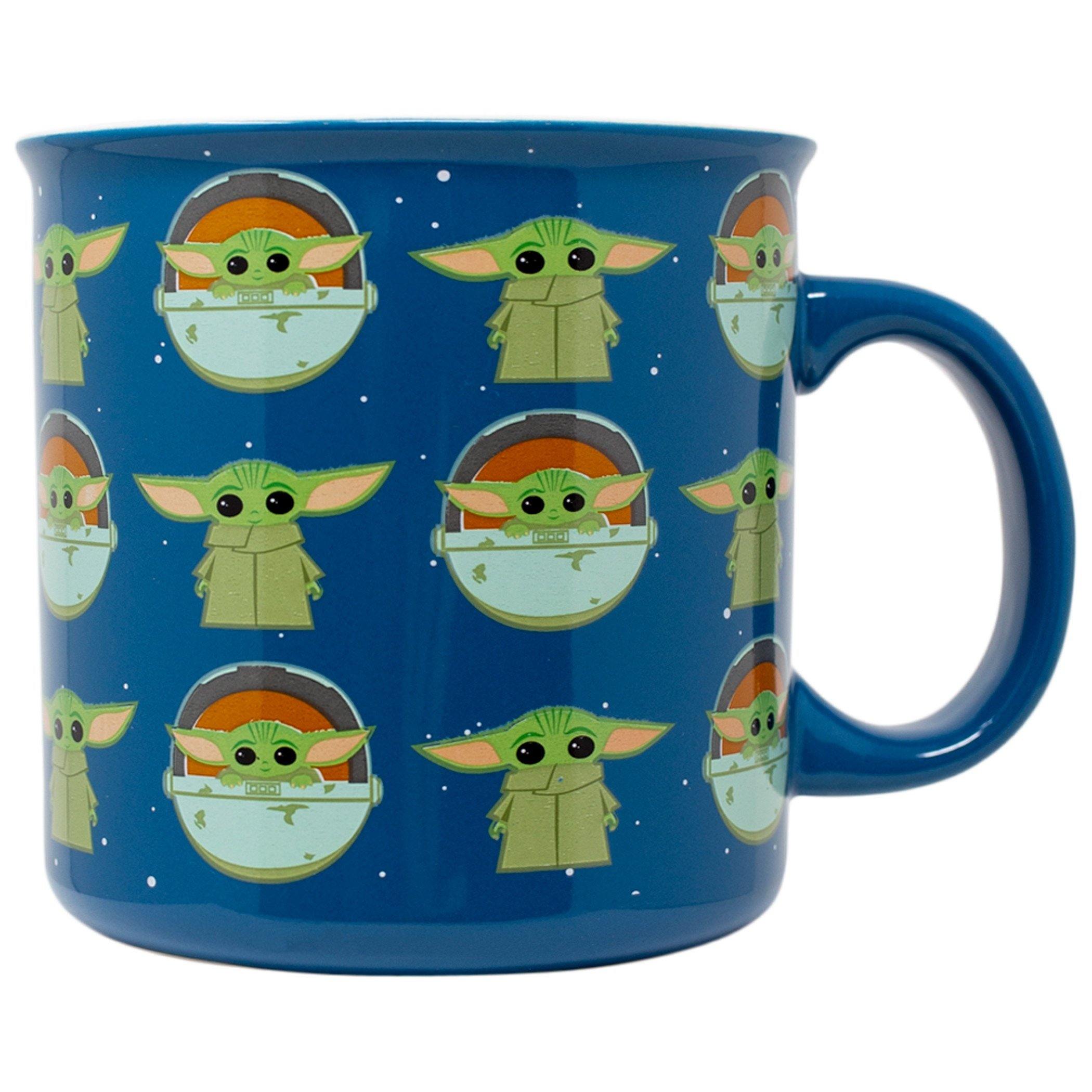 Star Wars The Mandolorian  Poses 20 oz Ceramic  Mug