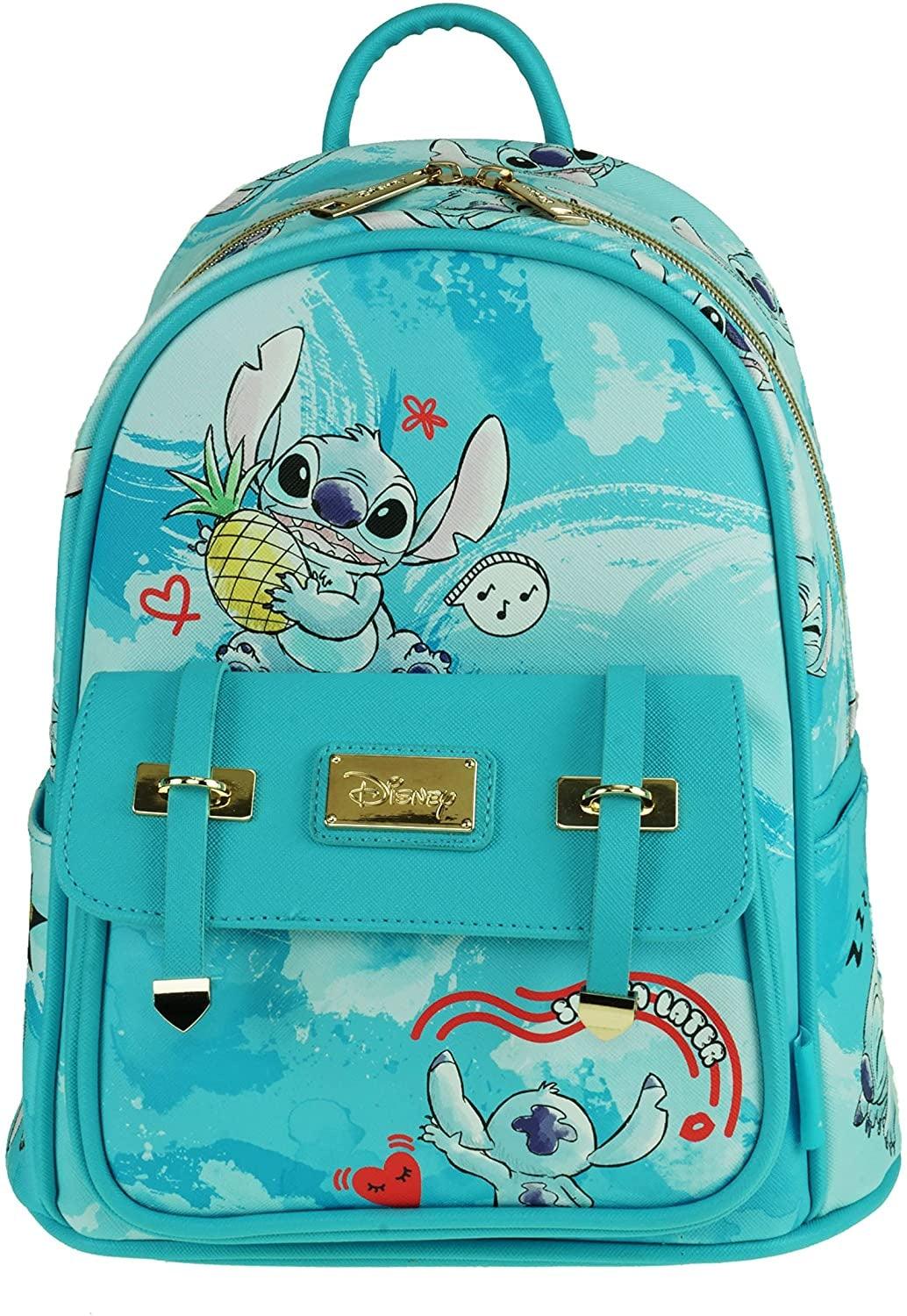 Stitch 11" Vegan Leather Mini Backpack