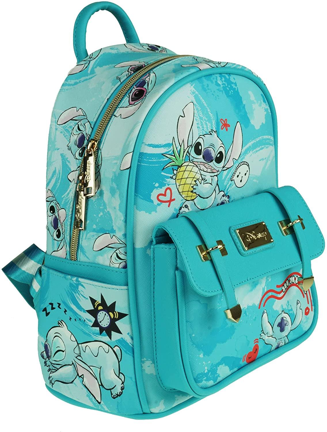 Stitch 11" Vegan Leather Mini Backpack