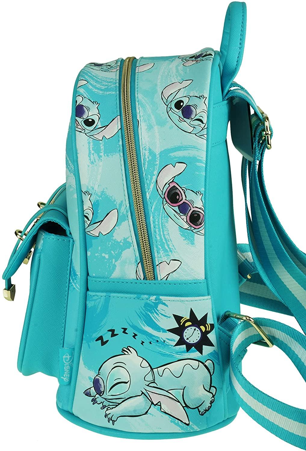 Stitch 11" Vegan Leather Mini Backpack