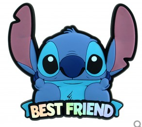 Stitch Best Friends PVC Magnet