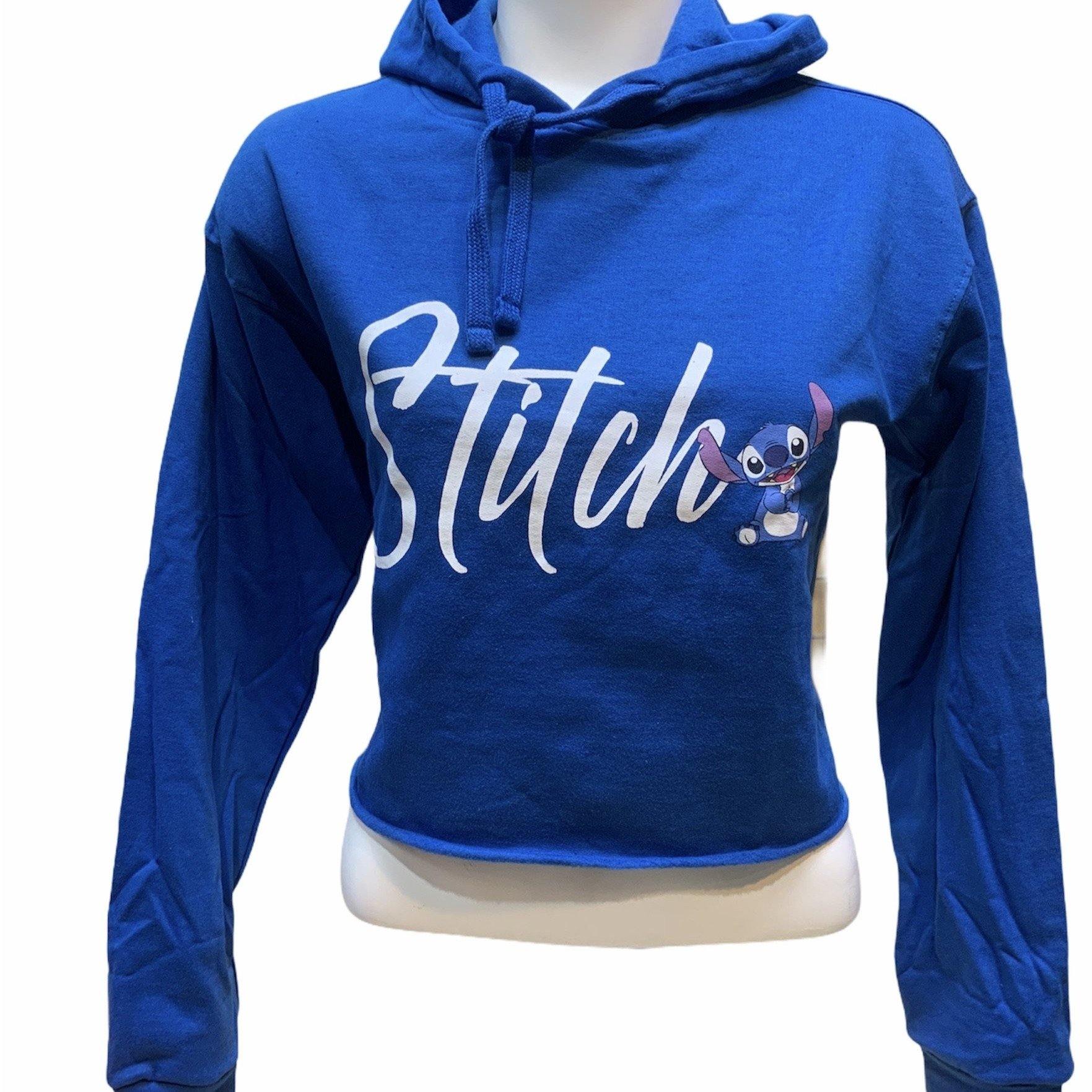 Stitch Junior Ladies Hooded Sweatshirt