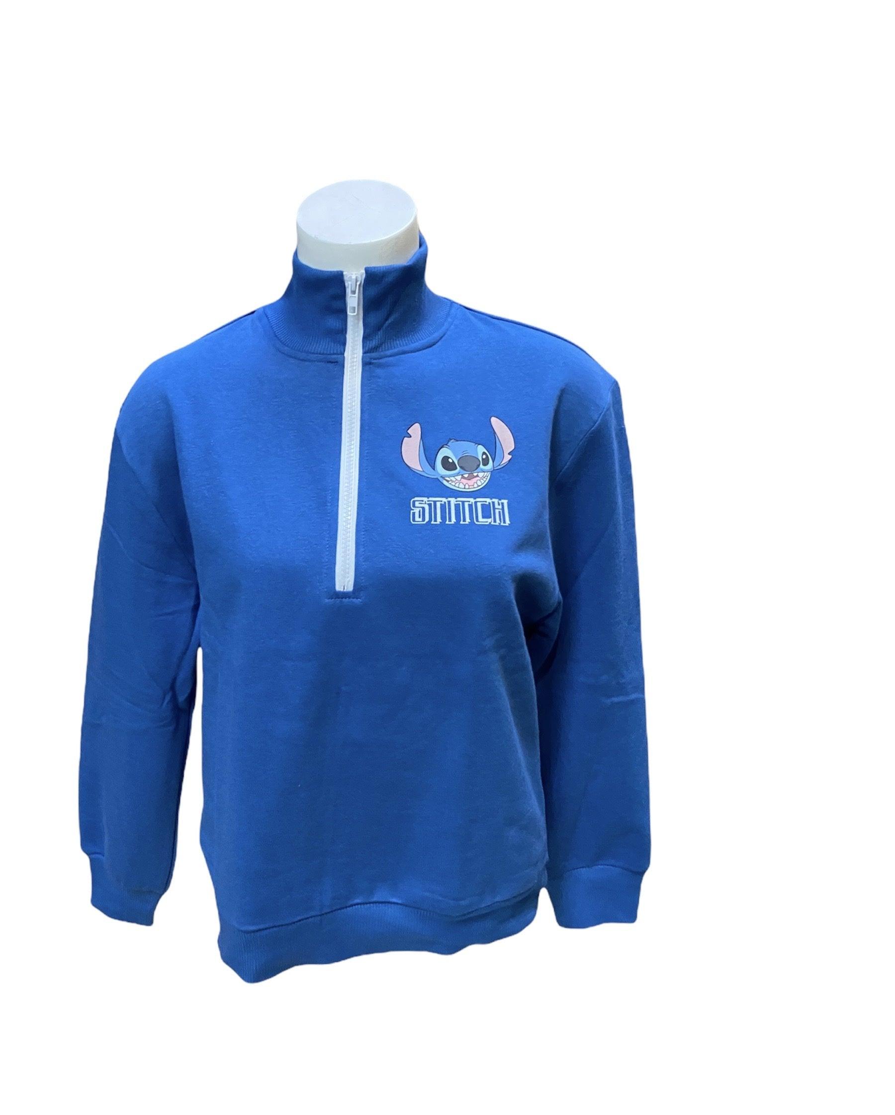 Stitch Juniors Quarter Zip Sweatshirt