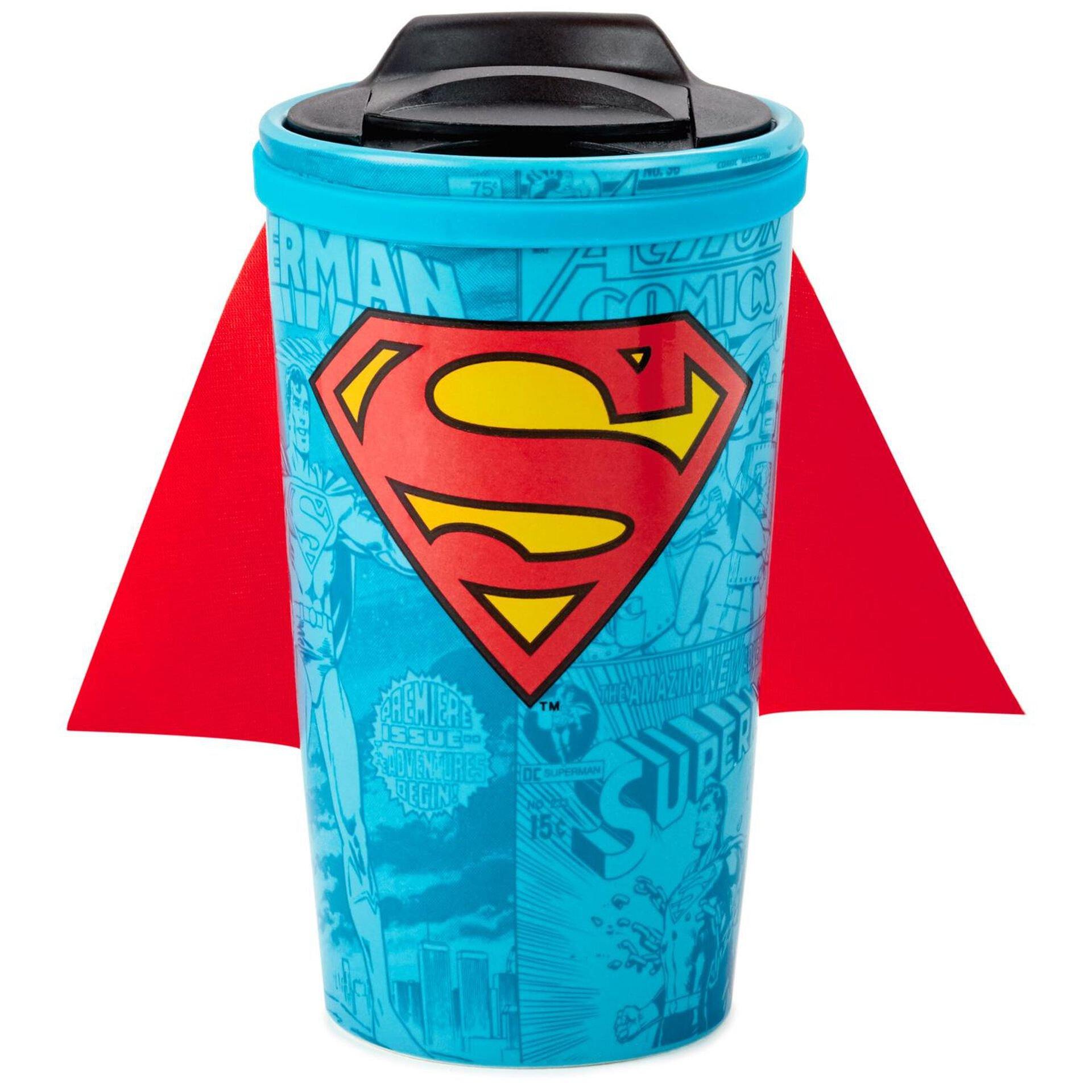 Superman™ Travel Mug With Cape, 10 Oz.