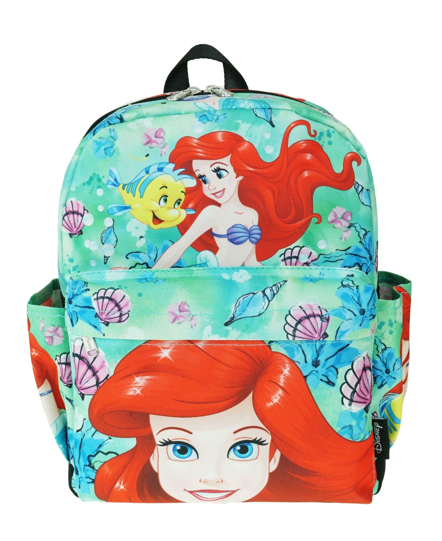 The Little Mermaid – Ariel 12″ All Over Print Backpack