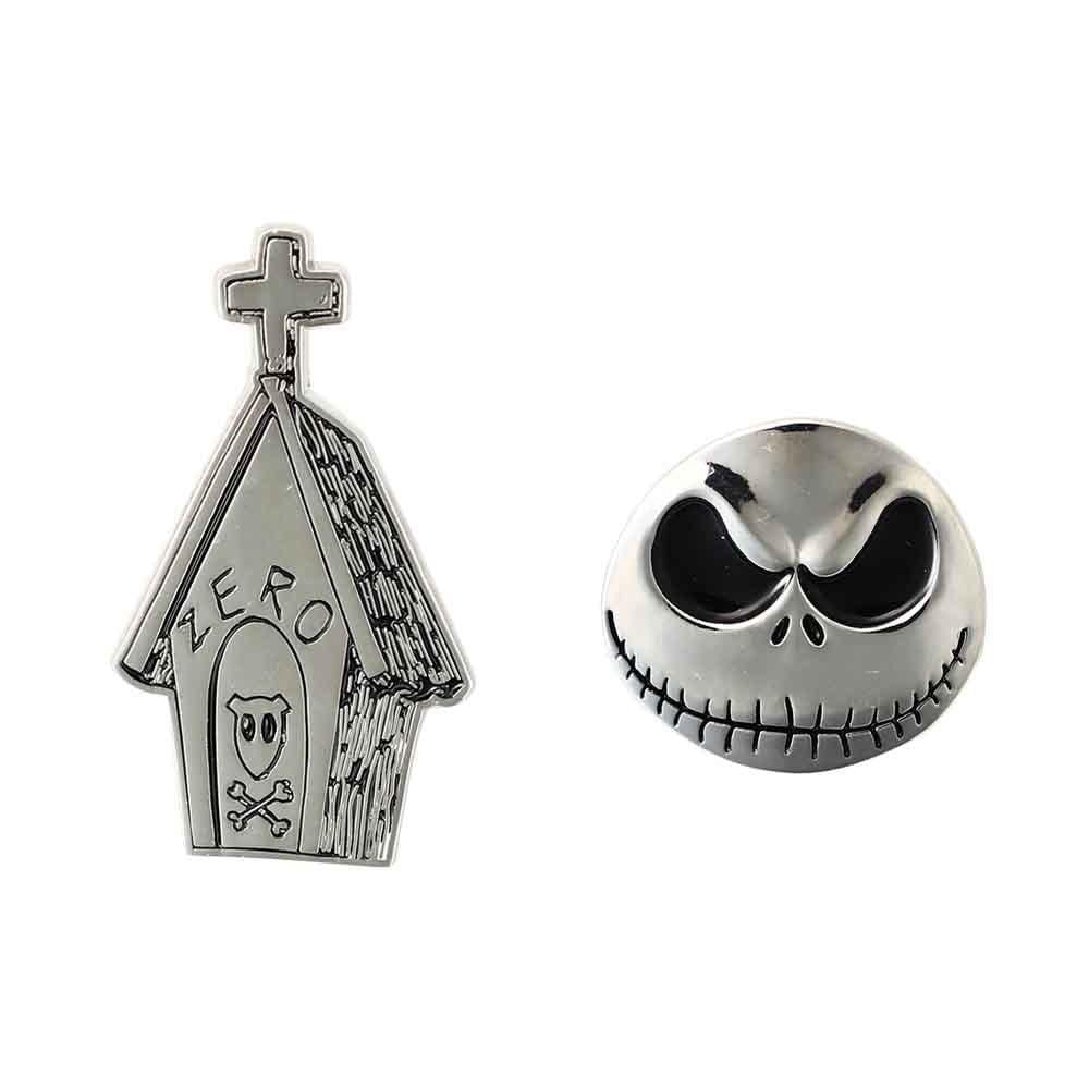 The Nightmare Before Christmas Master Of Fright Lapel Pins & Lanyard Coffin Box Set