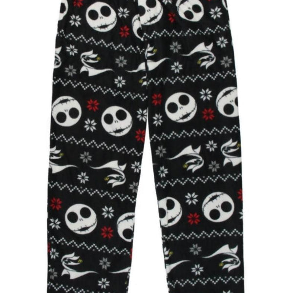 The Nightmare Before Christmas Men s Jack Skellington Plush Pajama Pants
