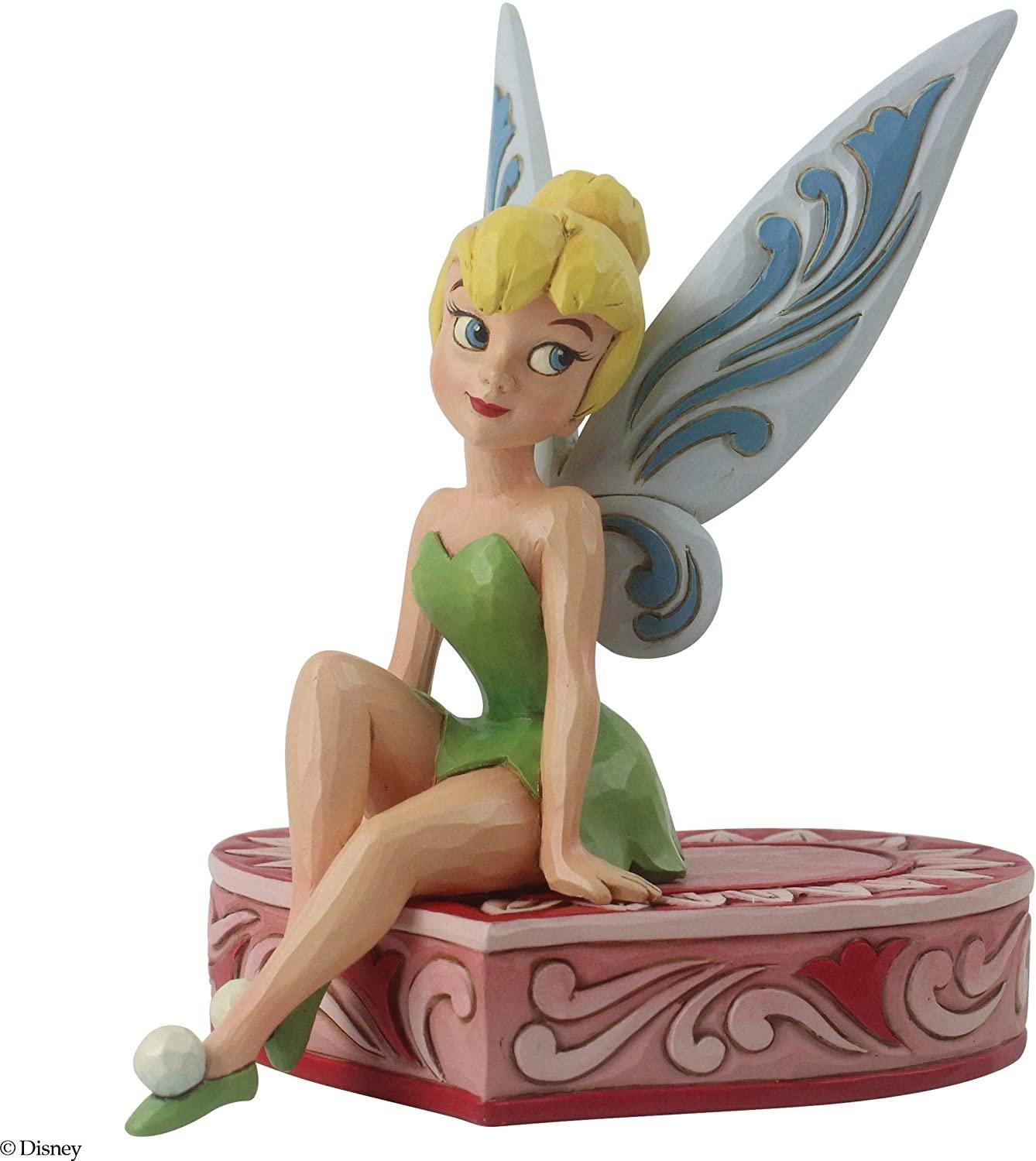 Tink Sitting On Heart New In Box
