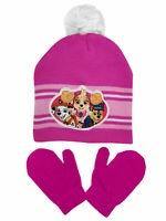 Toddlers Girls 2 Piece Beanie Glove Set