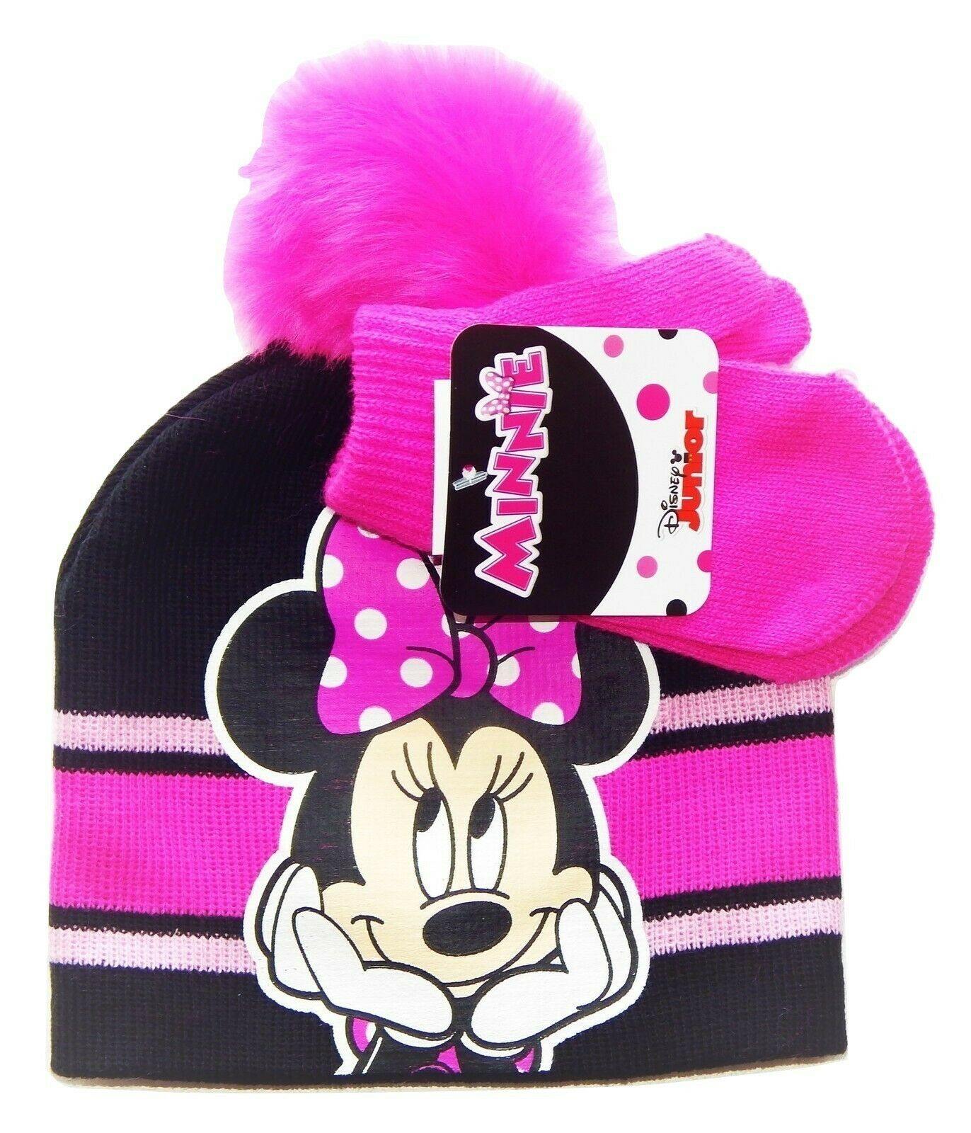 Toddlers Girls 2 Piece Beanie Glove Set